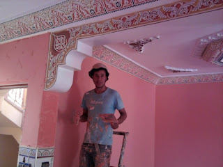 peinture de batiment et décorations chez mr essalhi la je fait le